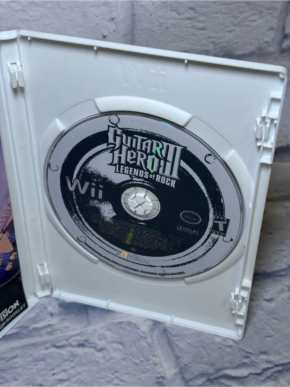 Guitar Hero 3 III Legends Of Rock (Nintendo Wii, 2006) CIB